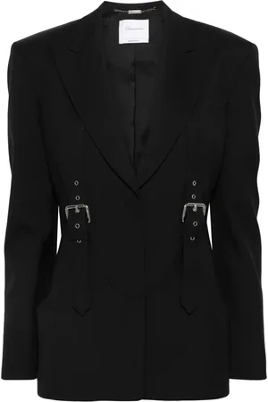 BLUMARINE Buckle-detailed blazer