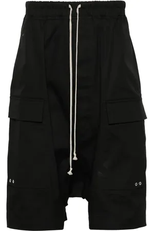 Rick Owens Drop-crotch cargo shorts