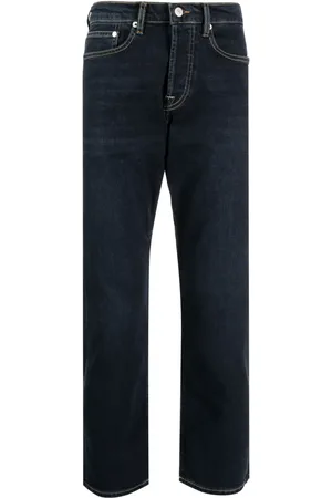 Paul Smith Logo-patch straight-leg jeans