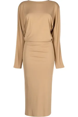 Khaite The Trina open-back midi dress
