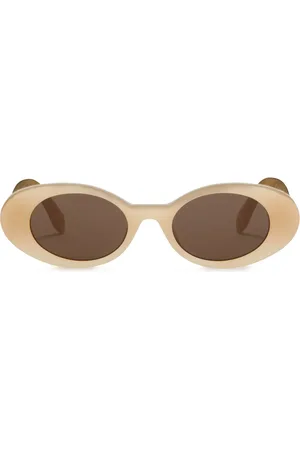 Palm Angels Gilroy oval-frame sunglasses
