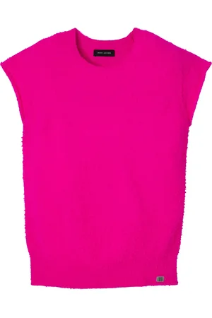 Marc Jacobs Pilled cap-sleeve wool vest