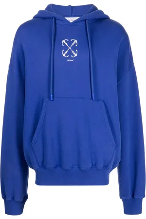 OFF-WHITE Arrows beaded cotton hoodie