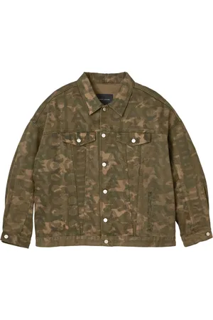 Marc Jacobs Camouflage-print denim trucker jacket