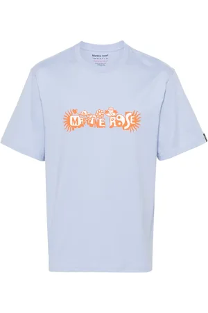 MARTINE ROSE Logo-print cotton T-shirt
