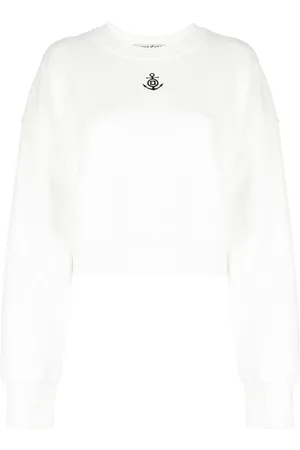 KIMHEKIM Logo-print cotton sweatshirt