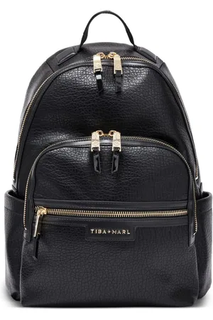 TIBA + MARL Elwood faux-leather changing backpack