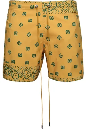Rhude Bandana-print swim shorts