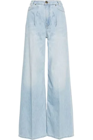 Pinko Mid-rise wide-leg jeans