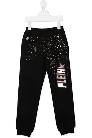 Philipp Plein Embellished logo track pants
