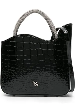 LE SILLA Ivy crocodile-effect tote bag