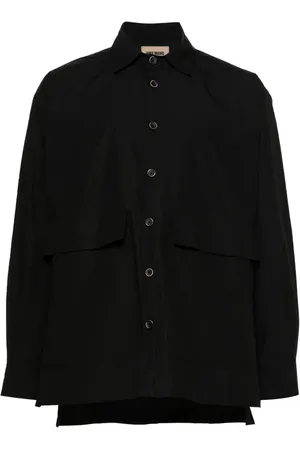 UMA WANG Poplin long-sleeved shirt