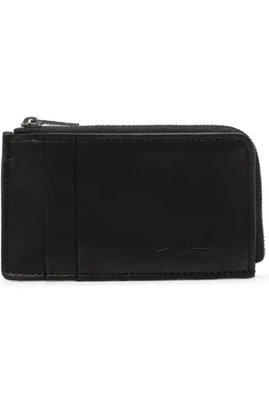 YOHJI YAMAMOTO Logo-debossed leather wallet