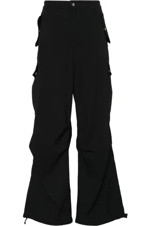 Rhude Textured-finish straight-leg cargo pants