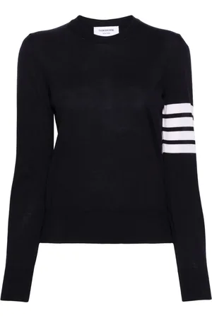 Thom Browne 4-Bar stripe wool jumper
