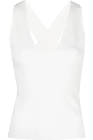 P.A.R.O.S.H. V-neck sleeveless tank top