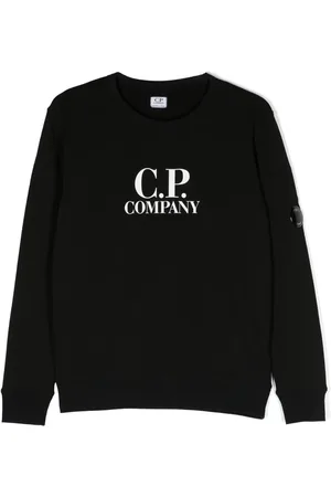 C.P. Company Logo-print cotton sweatshirt