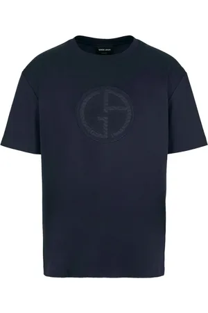 Giorgio Armani Logo-appliqué cotton T-shirt