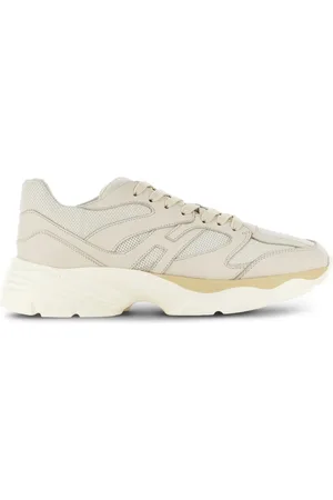 Hogan Panelled leather sneakers