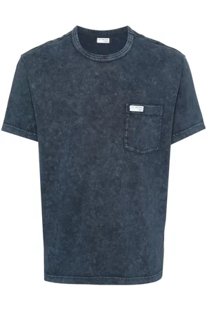 FAY Appliqué-logo cotton T-shirt