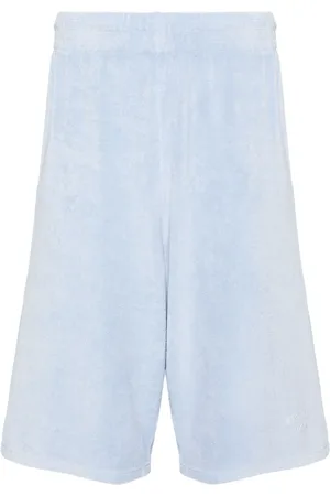 MARTINE ROSE Towelling knee-length shorts