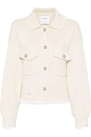 Barrie Fringed denim jacket