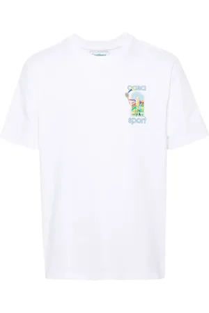 Casablanca Le Jeu-print cotton T-shirt