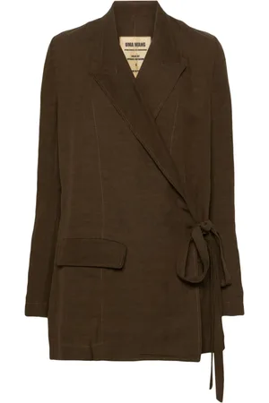UMA WANG Khloe peak-lapels jacket