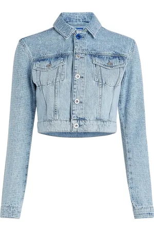 Karl Lagerfeld Bouclé denim jacket