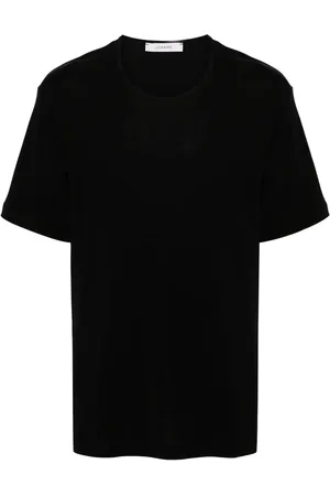 LEMAIRE Ribbed cotton T-shirt