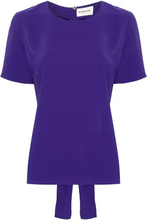 P.A.R.O.S.H. Cut-out-detail cady blouse