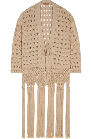 Alanui Love Letter to India crochet cardigan