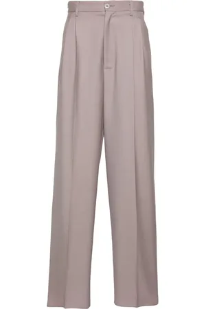 MAGLIANO Pleat-detail twill trousers