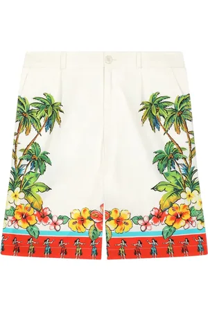 Dolce & Gabbana Graphic-print Bermuda shorts
