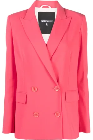 Patrizia Pepe Essential double-breasted blazer