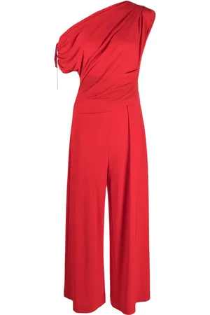 TALBOT RUNHOF Draped cady jumpsuit