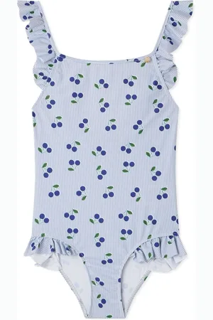 BONPOINT Acapulco fruit-print swimsuit