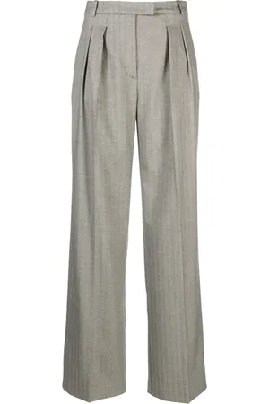 Patrizia Pepe High-waist wide-leg tailored trousers