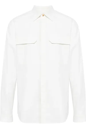 Rick Owens Long-sleeve cotton shirt