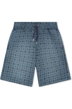 Givenchy 4G-print denim shorts