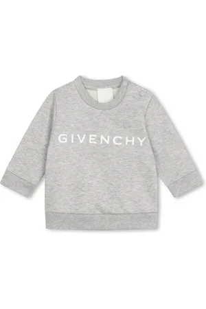 Givenchy Logo-print mélange-effect sweatshirt