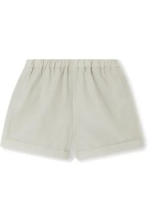 BONPOINT Elasticated-waistband cotton shorts