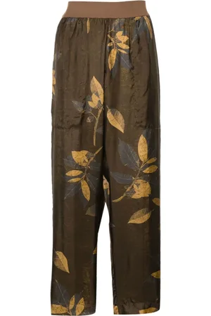 UMA WANG Palmer motif-print trousers
