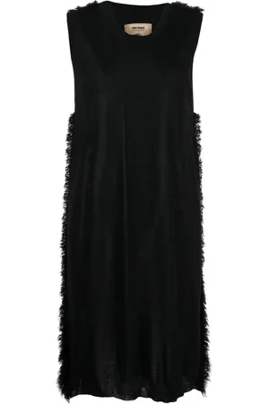 UMA WANG Sleeveless midi dress