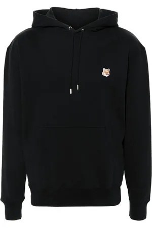 Maison Kitsuné Fox-motif cotton hoodie