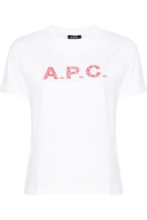 A.P.C. Logo-print cotton T-shirt