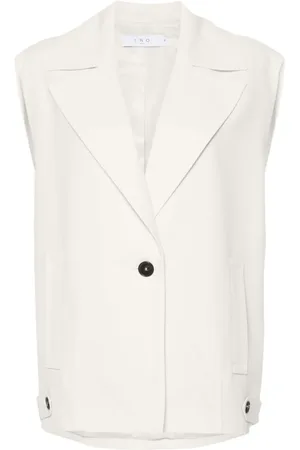 IRO Twill buttoned vest