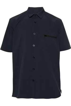 SACAI Zip-pocket taffeta shirt