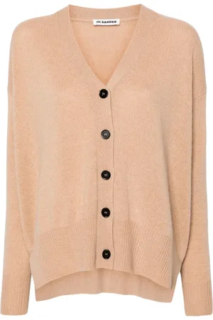 Jil Sander Drop-shoulder cashmere cardigan
