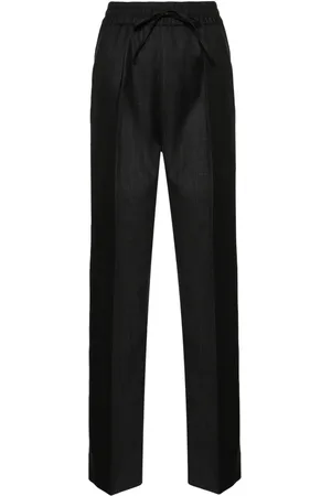 Isabel Marant Liska checked straight-leg trousers